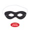 12 Pack Bulk Black Fabric Hero Mask Spirit Colors & Halloween Fun